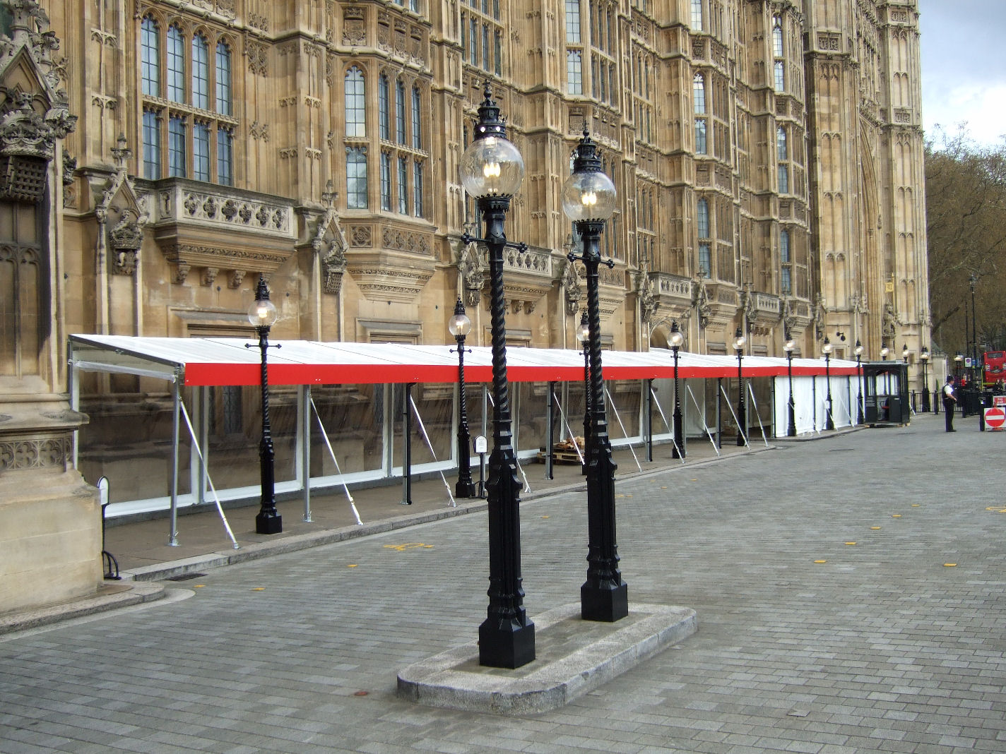 House of Parliament awning